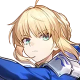 Saber character icon